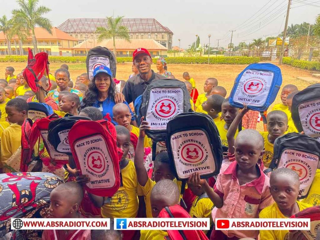 Charity Foundation Distributes Learning Materials To Primary Schools In Umuoji