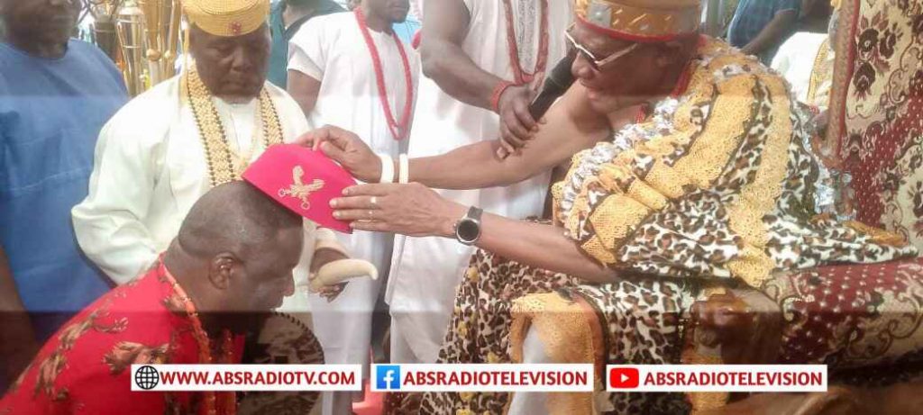 Federal Lawmaker Okafor Receives Chieftaincy Title In Ekwulọbịa