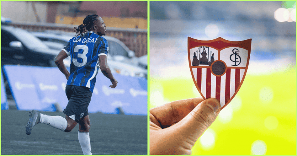 Nigerian Footballer Ola Great Receives Trial Invitation From Sevilla FC D