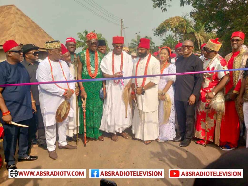 Philanthropist, Okeke Commissions 1.2km Road In Abatete