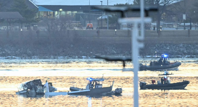 Air Mishap: Rescue Boats, Divers Search For Survivors In Washington Potomac River