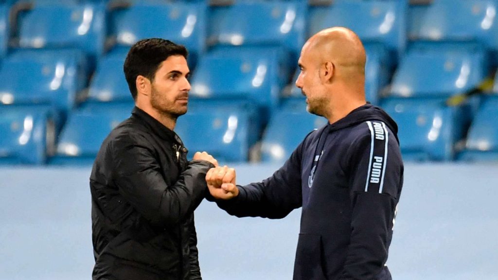 Arsenal Manager Arteta Denies Rift With Guardiola