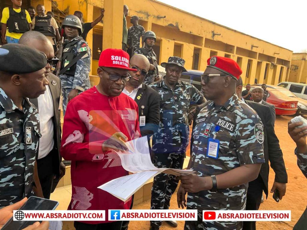 CP Orutugu Takes Gov. Soludo On Facility Assessment Tour Of Rapid Response Squad Formation, Awkuzu