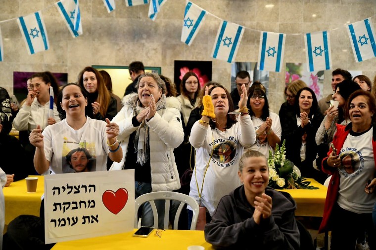 Family, Friends Of Released Israeli Hostage Shem Tov Celebrate In Gaza