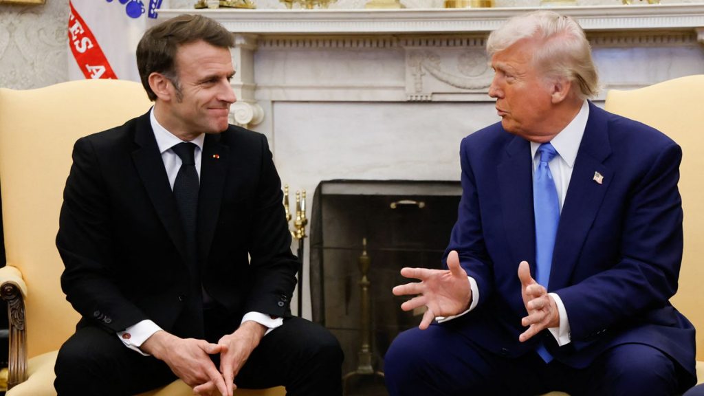 French President Macron Backs Trump’s Approach To Russia, Ukraine War