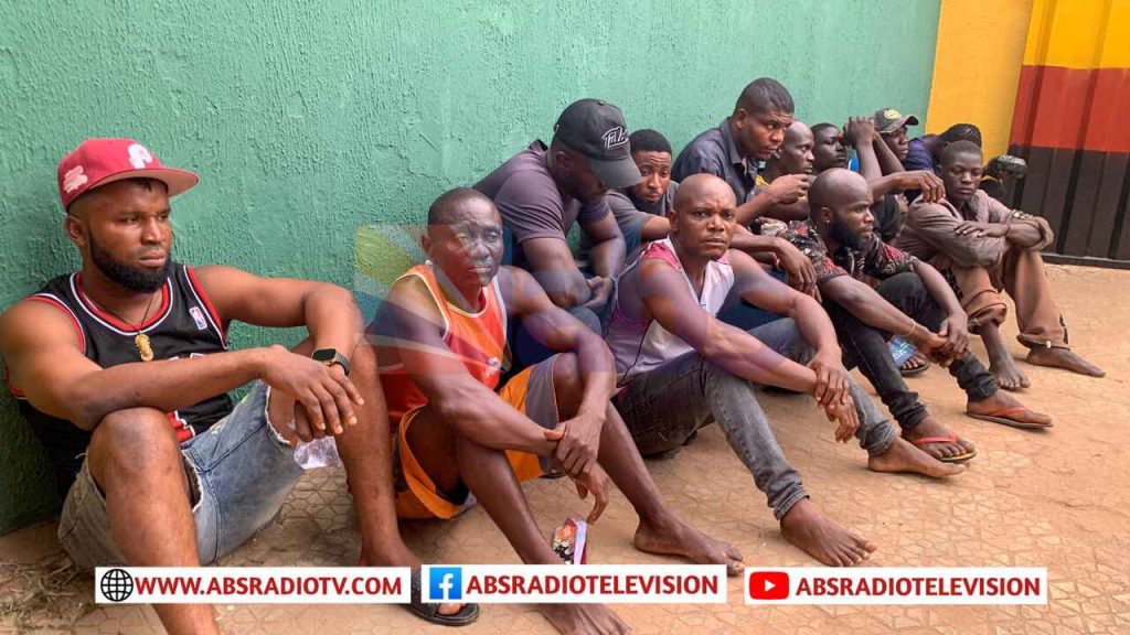 OCHA Brigade Arrests 12 Suspected Illegal Miners, Seals Sites In Onitsha