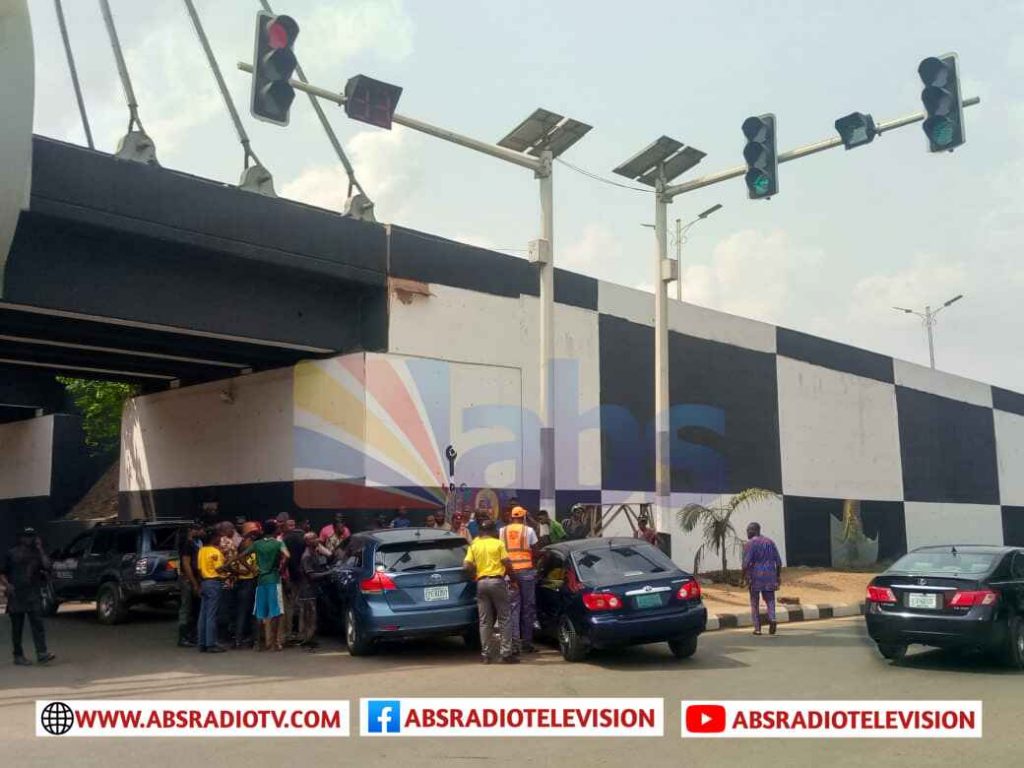 Traffic Light Violation Causes Road Mishap At Aroma Awka